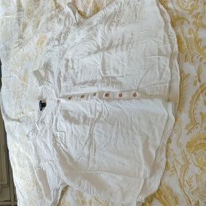 Torrid top, ivory, size 1